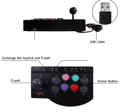 arcade joystick controller for PC